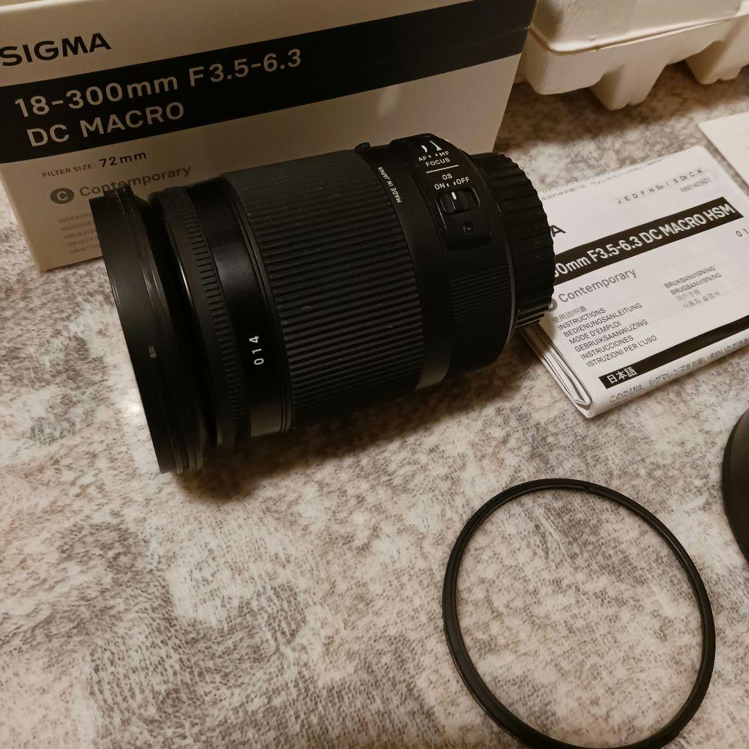 SIGMA 18-300mm F3.5-6.3 DC MACRO キヤノン