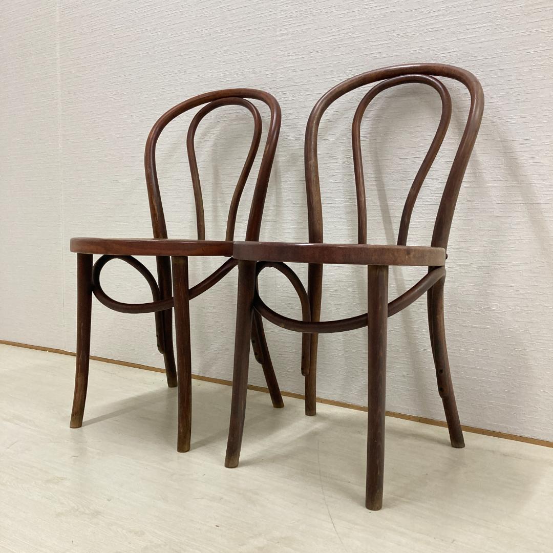 【マルニ】ベントウッドチェア ダイニングチェア　２脚セット 椅子 トーネットチェア 2脚セット 選べるカラー ビーチ材使用 カントリー