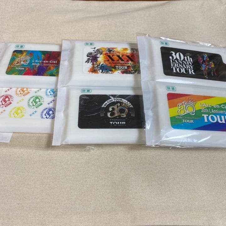ラルくじ　パス　スカーフ　L'Arc〜en〜Ciel まとめ売り