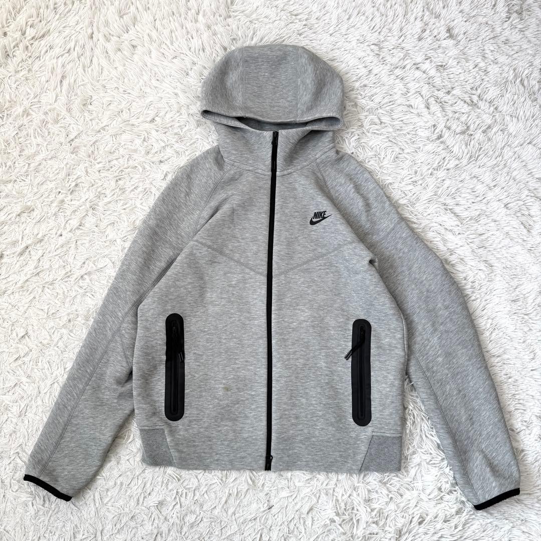 入手困難✨】ナイキ テックフリース 上下セットアップ グレー 上L 下XL