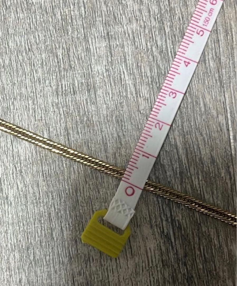 18金の喜平ブレスレット　12面　5.1g