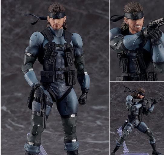 新品 特典 figma スネーク MGS2 ver. アップデートエディション