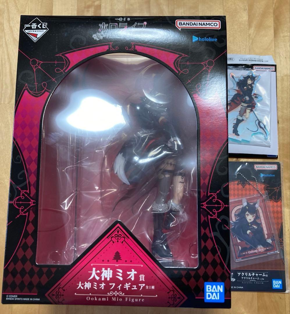 一番くじホロライブ 大神ミオ フィギュアセット 大神ミオ フィギュア】一番くじ ホロライブ ～Villain Style～ - メルカリ