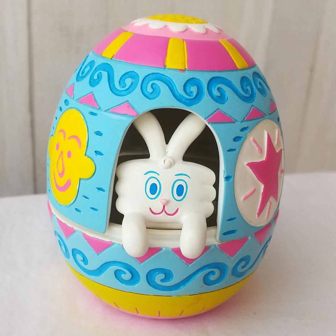 サンダーバニー　マルチケース　小物入れ　置物　egg エスターバニー】チル/クリアシェルポーチ | IKG crossing