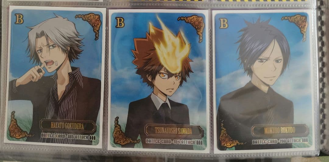 家庭教師ヒットマンREBORN　サザンクロスバトル3点セット 家庭教師ヒットマンREBORN! サザンクロスバトルカード 雲雀恭弥 2枚