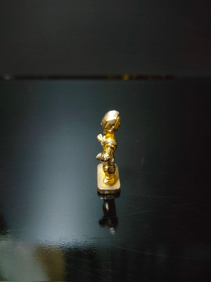 【超希少】ドラ消し ドラゴンボール 孫悟飯 スーパーサイヤ人2 ゴールド金 当時