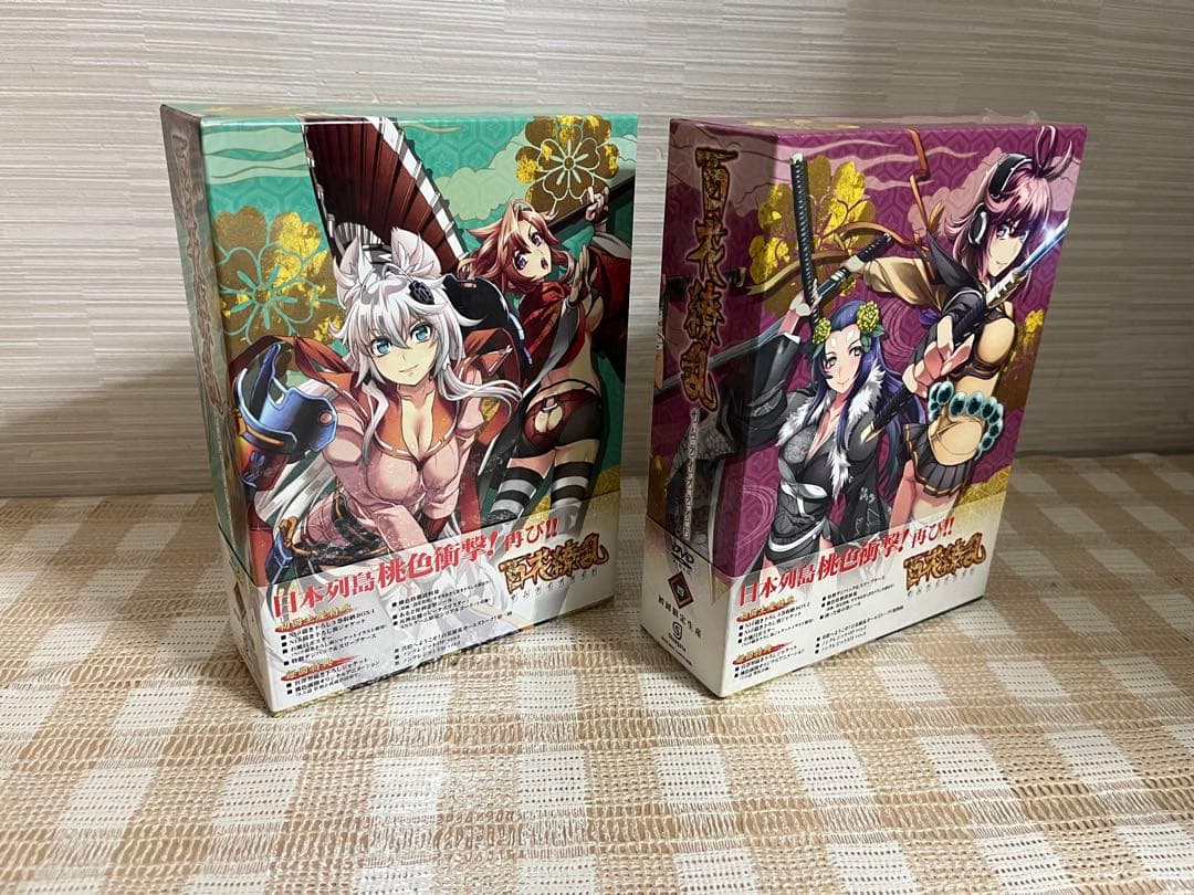 百花繚乱 サムライブライド 初回全6巻セットDVD/Blu-ray 未開封多数