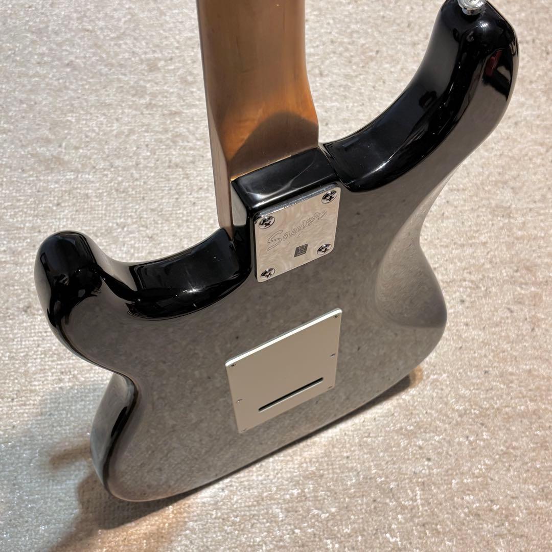 Squier Bulletストラトキャスター MOD USAタイプパーツ交換