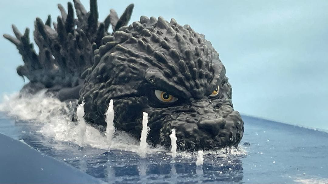 ゴジラー1.0 マイナスワン　ジオラマ　がんばれ新生丸