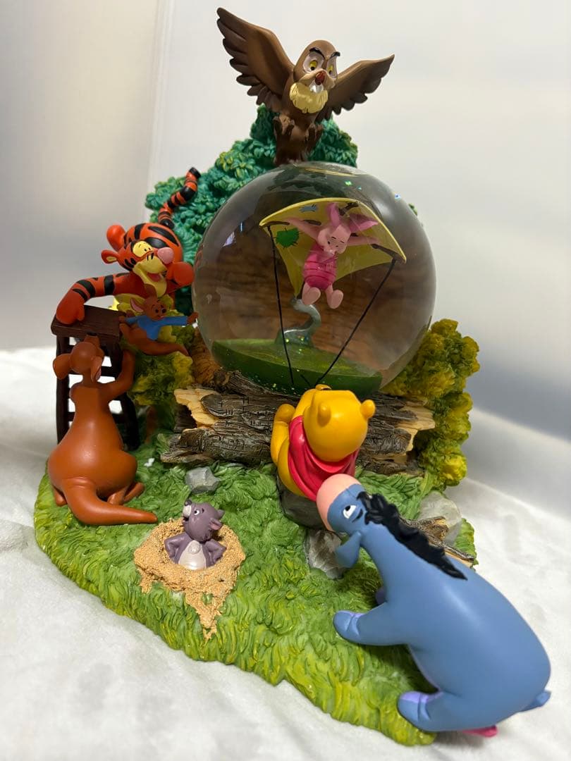 くまのプーさん スノーグローブ オルゴール プーさんのハニーハント