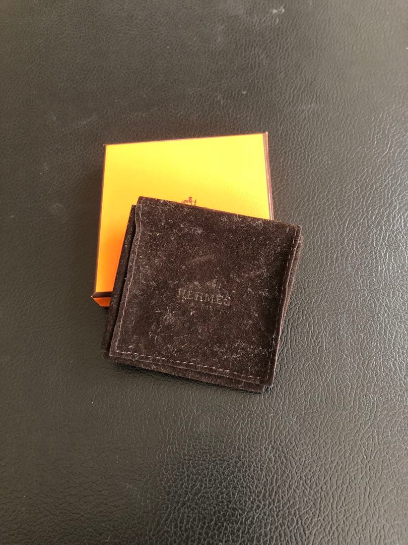 最終です！HERMES モールドゥ ホースビット スカーフリング シルバー