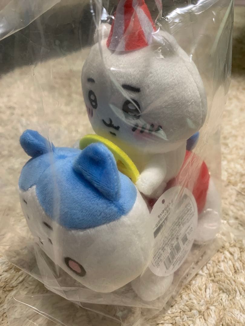 ちいかわらんど　ぴーぽぽぬいぐるみ　ちいかわ　ハチワレ　うざき　3体セット