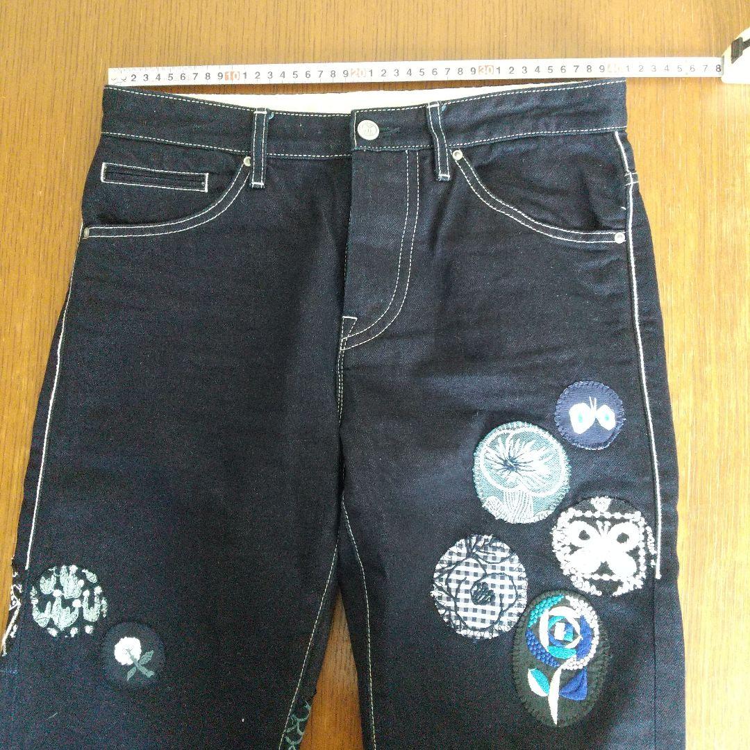 ミナペルホネン always パッチワーク デニム ジーンズ - メルカリ