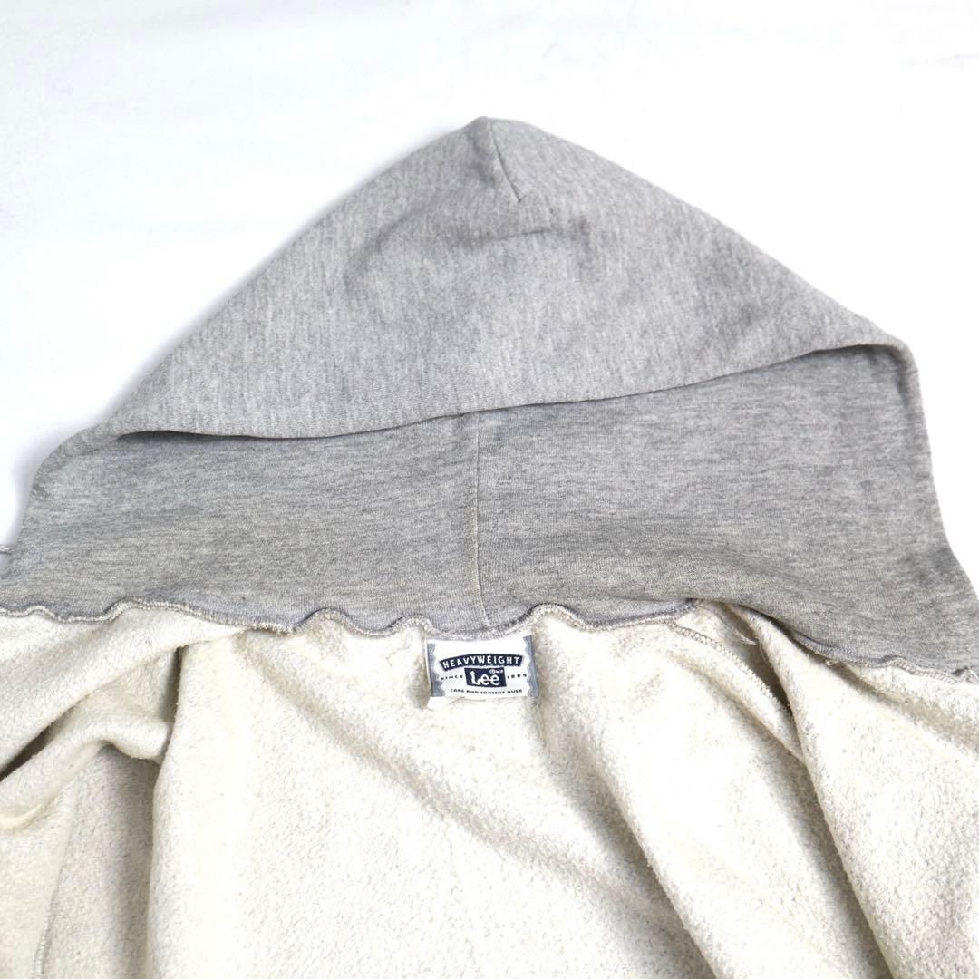 90s Lee ダブルフェイス ジップパーカー フーディー USA規格 - メルカリ