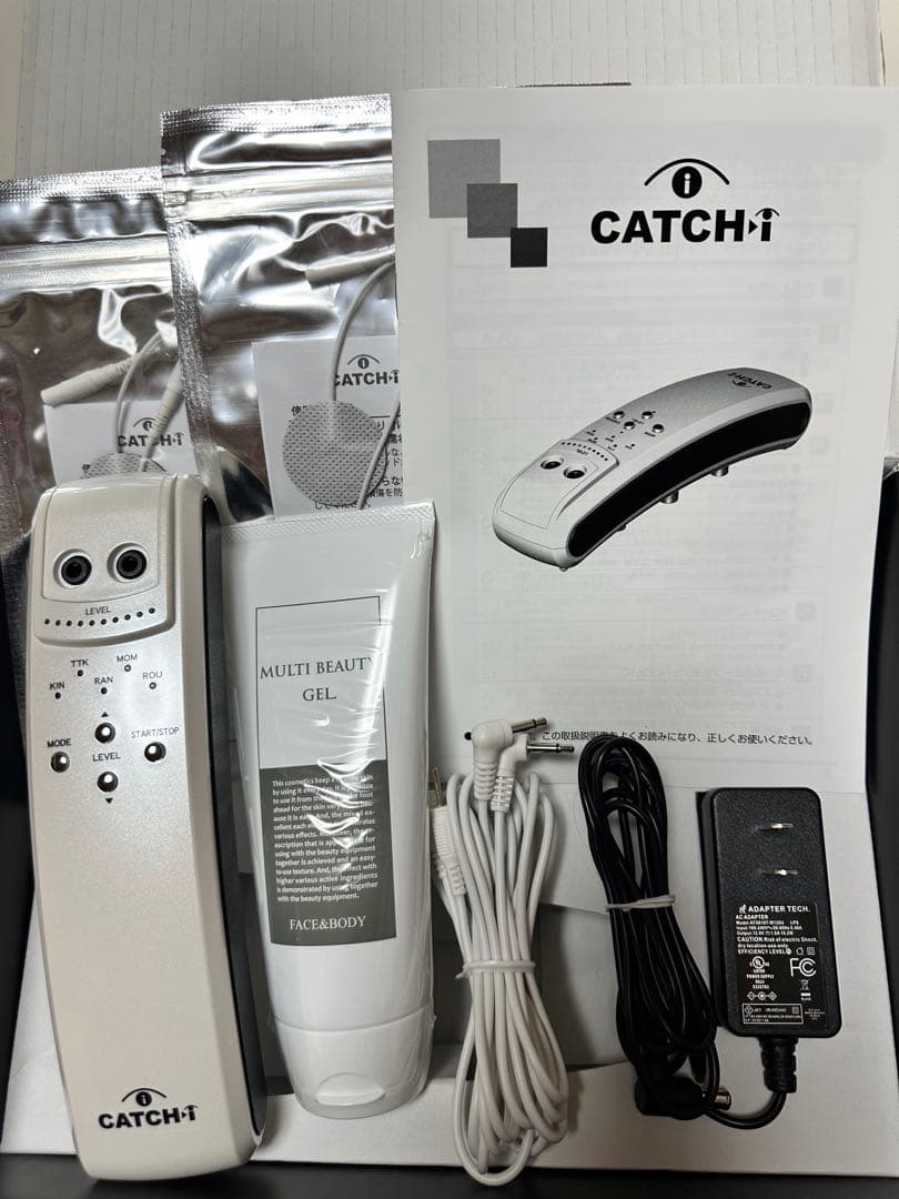 値下げ！CATCHI-I 眼筋トレーニング　ミールウェーブパット新品2袋付き CATCH-I ミールウェーブ粘着パッド 4枚入 粘着パッド キャッチアイ