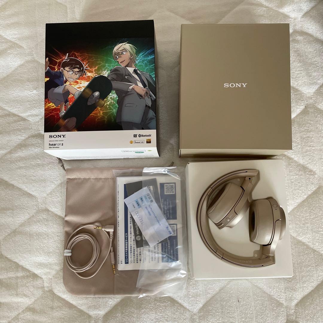 名探偵コナン ヘッドフォン ソニー 限定 劇場版『名探偵コナン 緋色の弾丸』とコラボレーションした