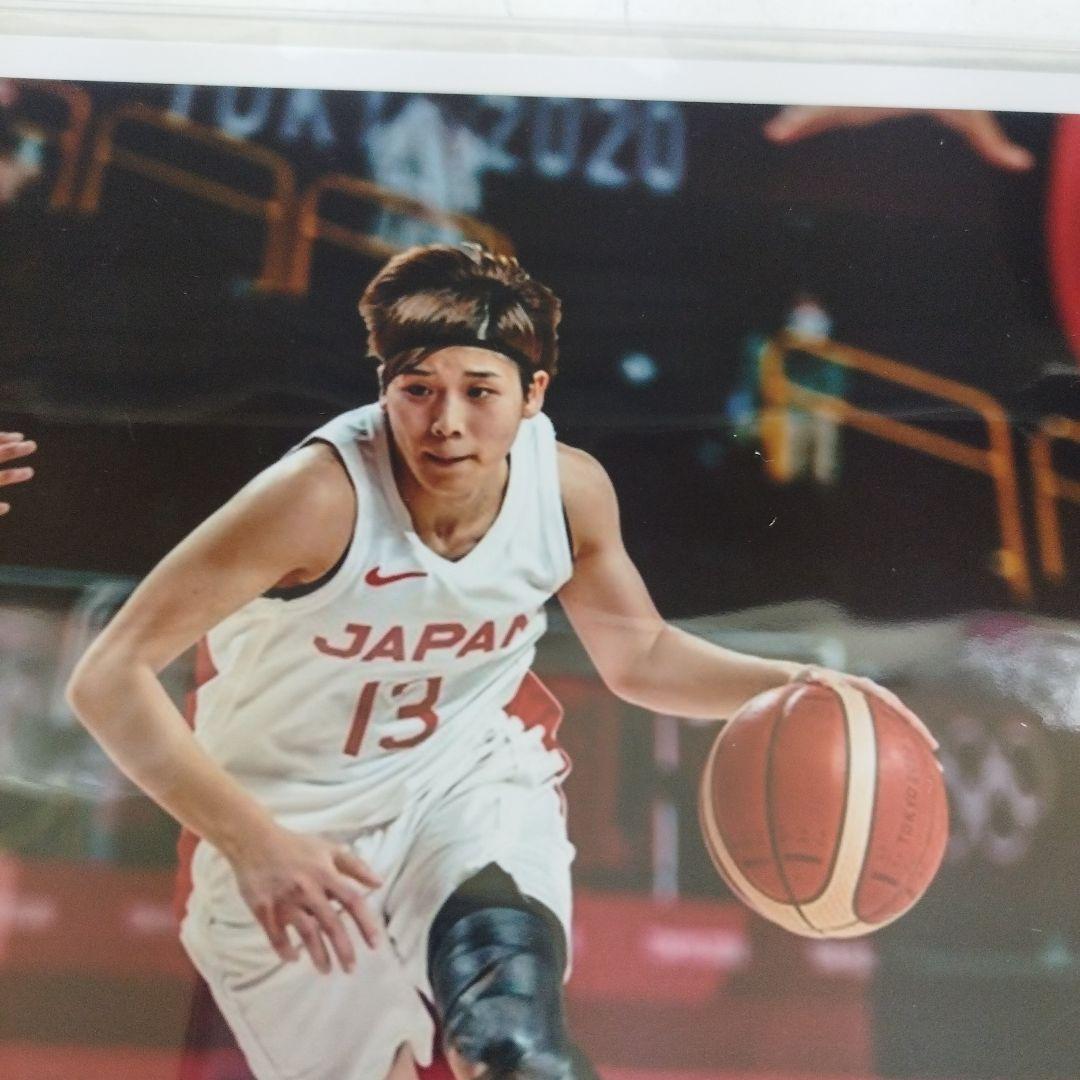 女子バスケットボール日本代表 町田瑠唯 直筆サイン入りフォト 証明書