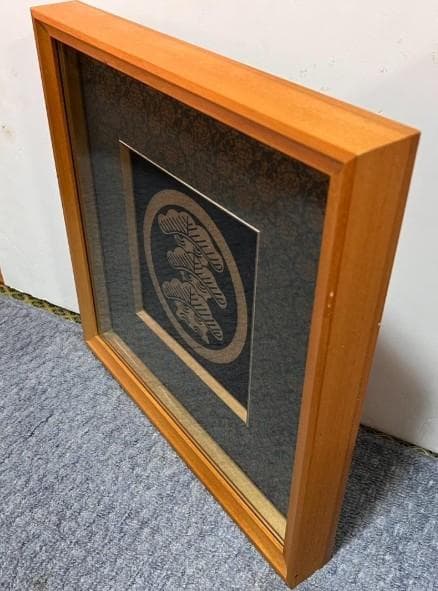 新品 特注 家紋 丸に右三階松 ラメチップゴールド - メルカリ