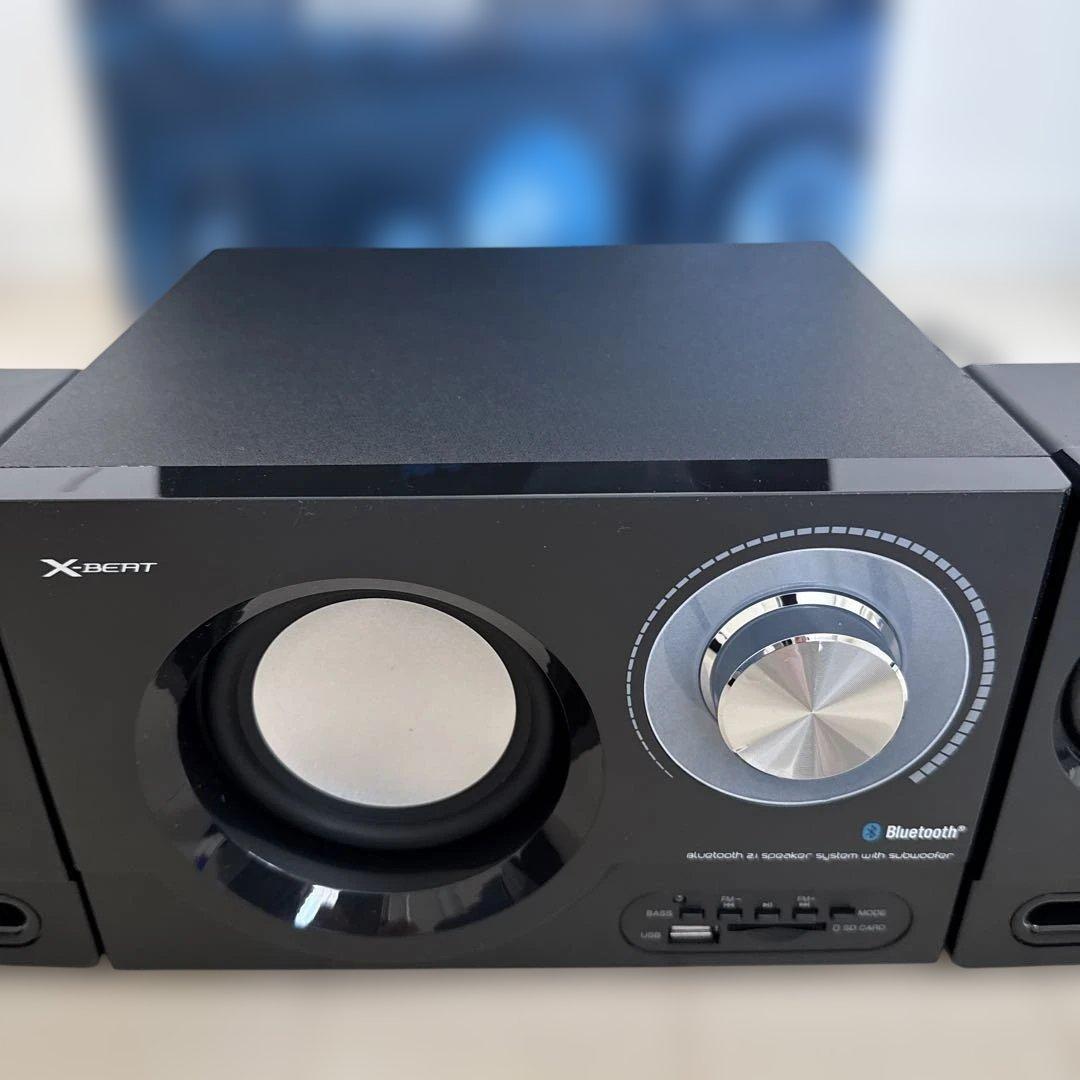 ラジオ・コンポ X-BEAT 2.1ch Bluetooth Speaker 31W