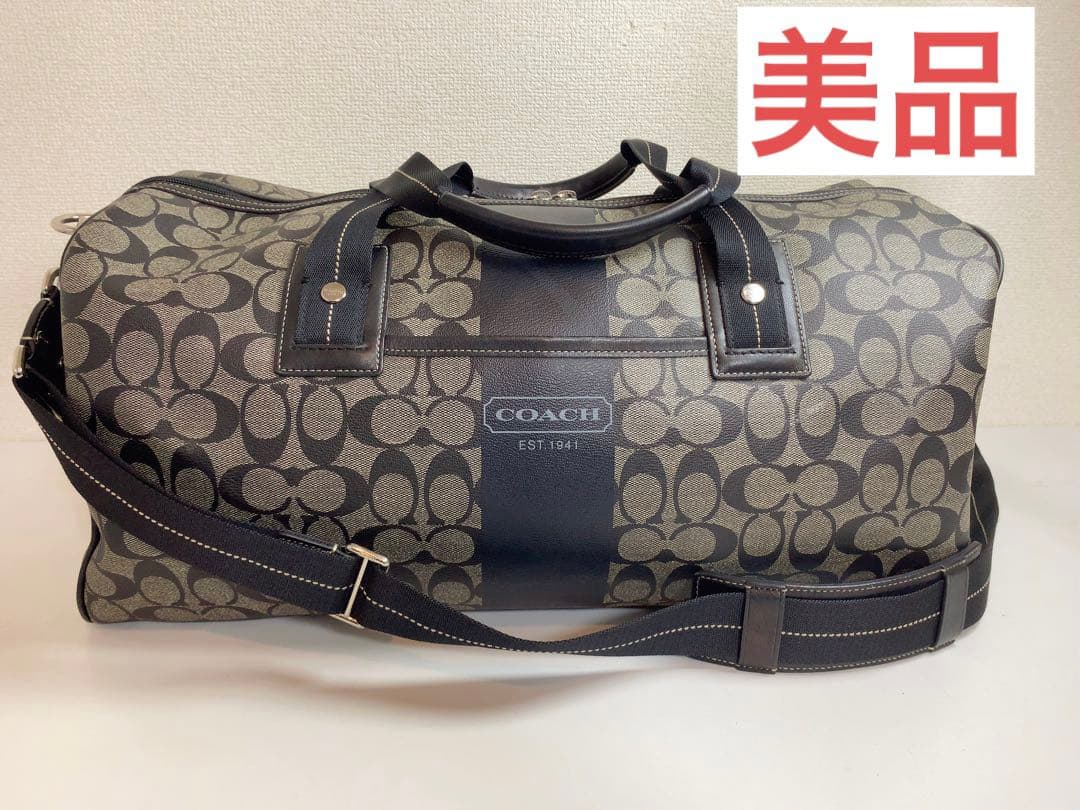★コーチ 大型 2WAY ボストンバッグ ヘリテージ ストライプ シグネチャー 楽天市場】【バッグ】COACH コーチ ヘリテージ ストライプ スモール