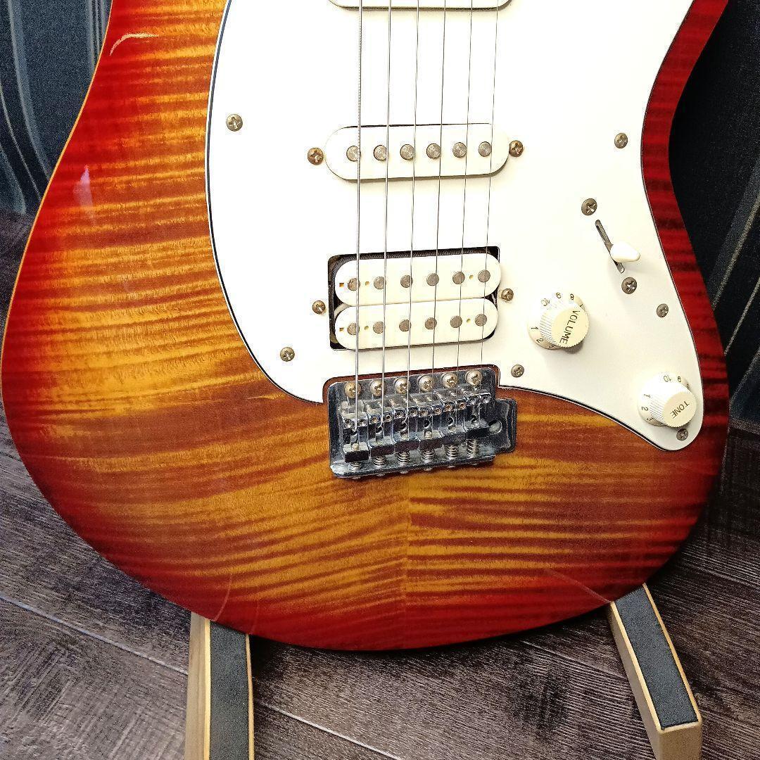 トラ目 虎杢 CORT コルト エレキギター SSH ストラトキャスター ST