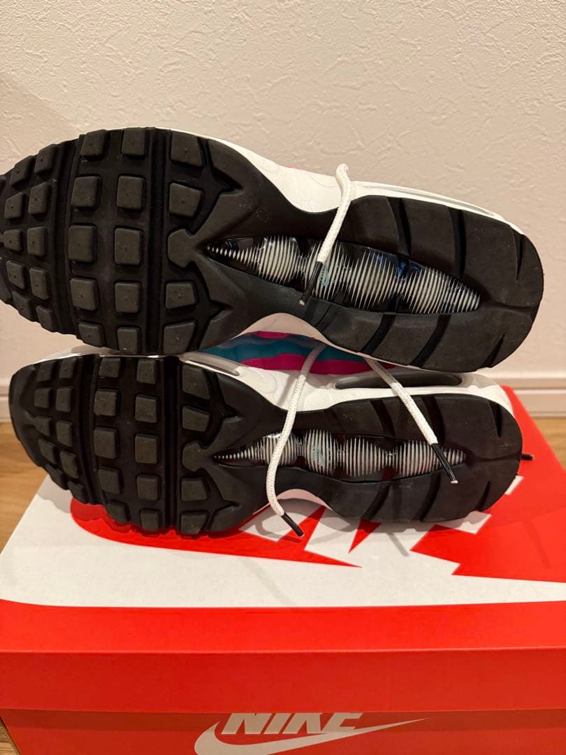 美品 ナイキ エアマックス95 307960-117 希少 メンズサイズ - メルカリ