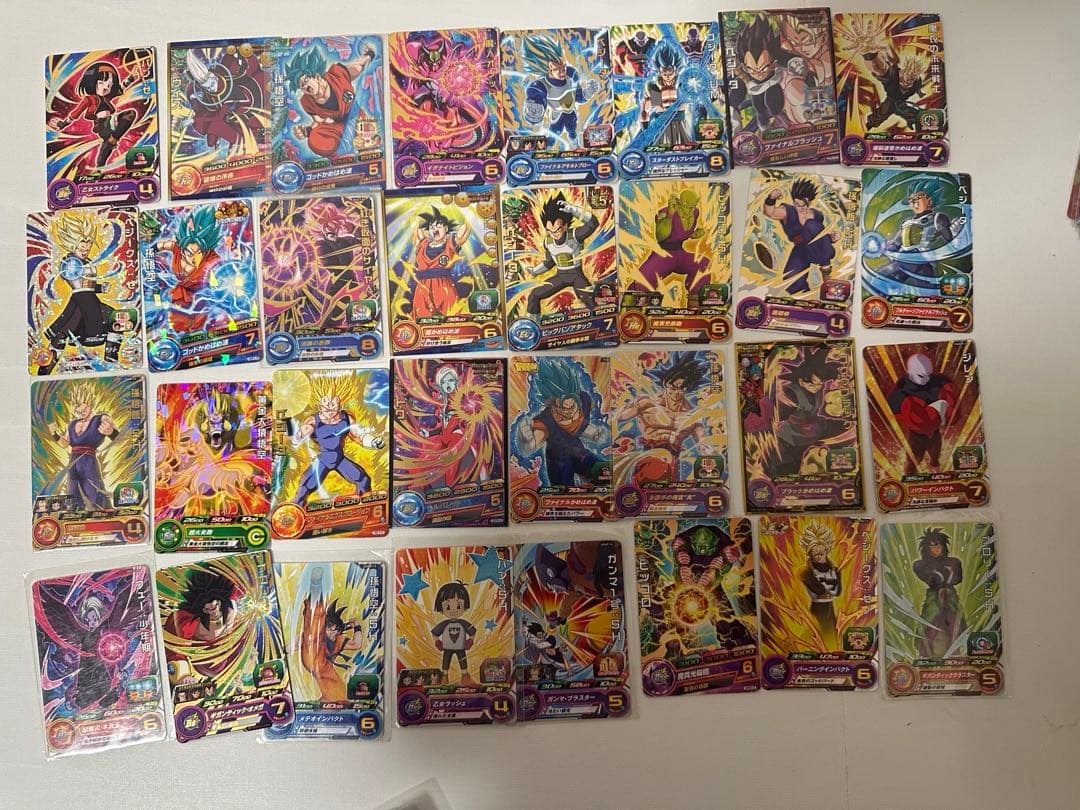 ぴ*く様 ドラゴンボールヒーローズまとめ売り SECあり スーパー