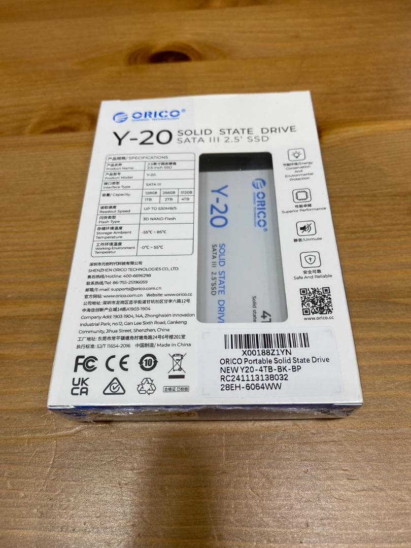 ORICO Y-20 4TB SATA III SSD 新品未開封 - メルカリ