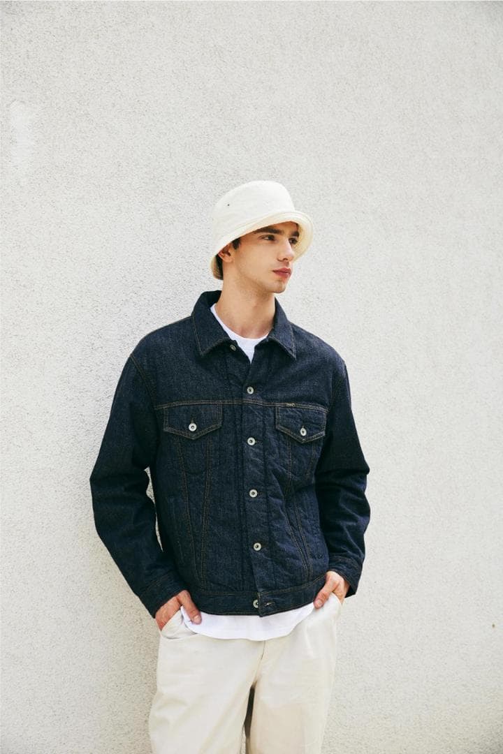 新品定価7.5万】YANUK ヤヌーク ダウンデニムジャケット インディゴ M