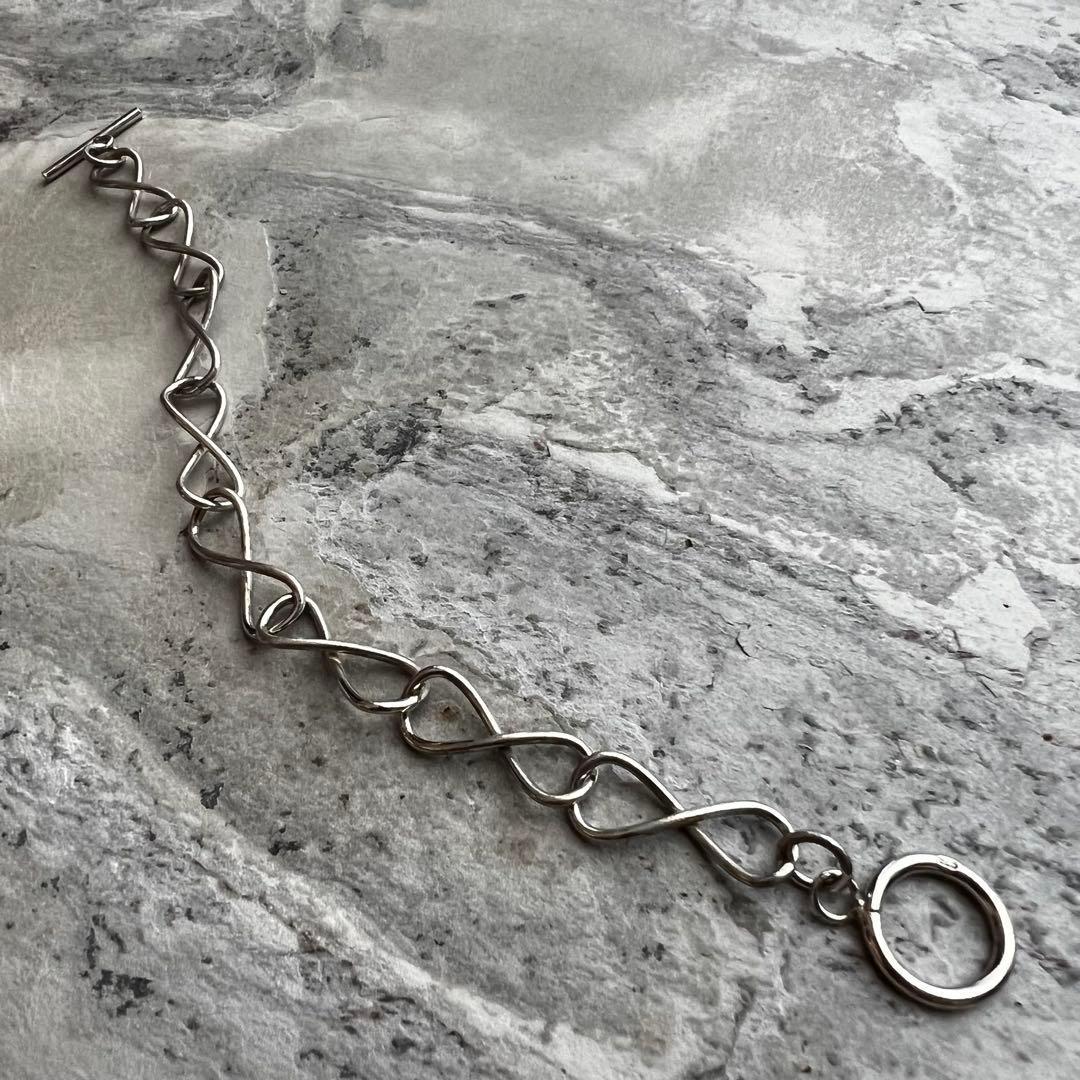 VINTAGE ヴィンテージ クロスチェーン ブレスレット マンテル