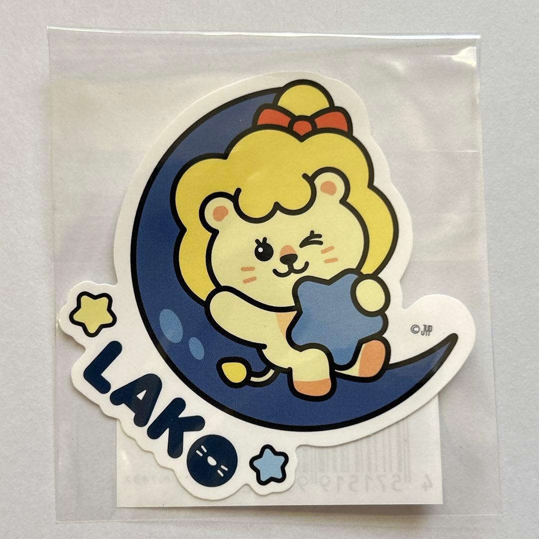 NiziU マコ ラコ ダイカットステッカー NIZOO Blue Moon - メルカリ