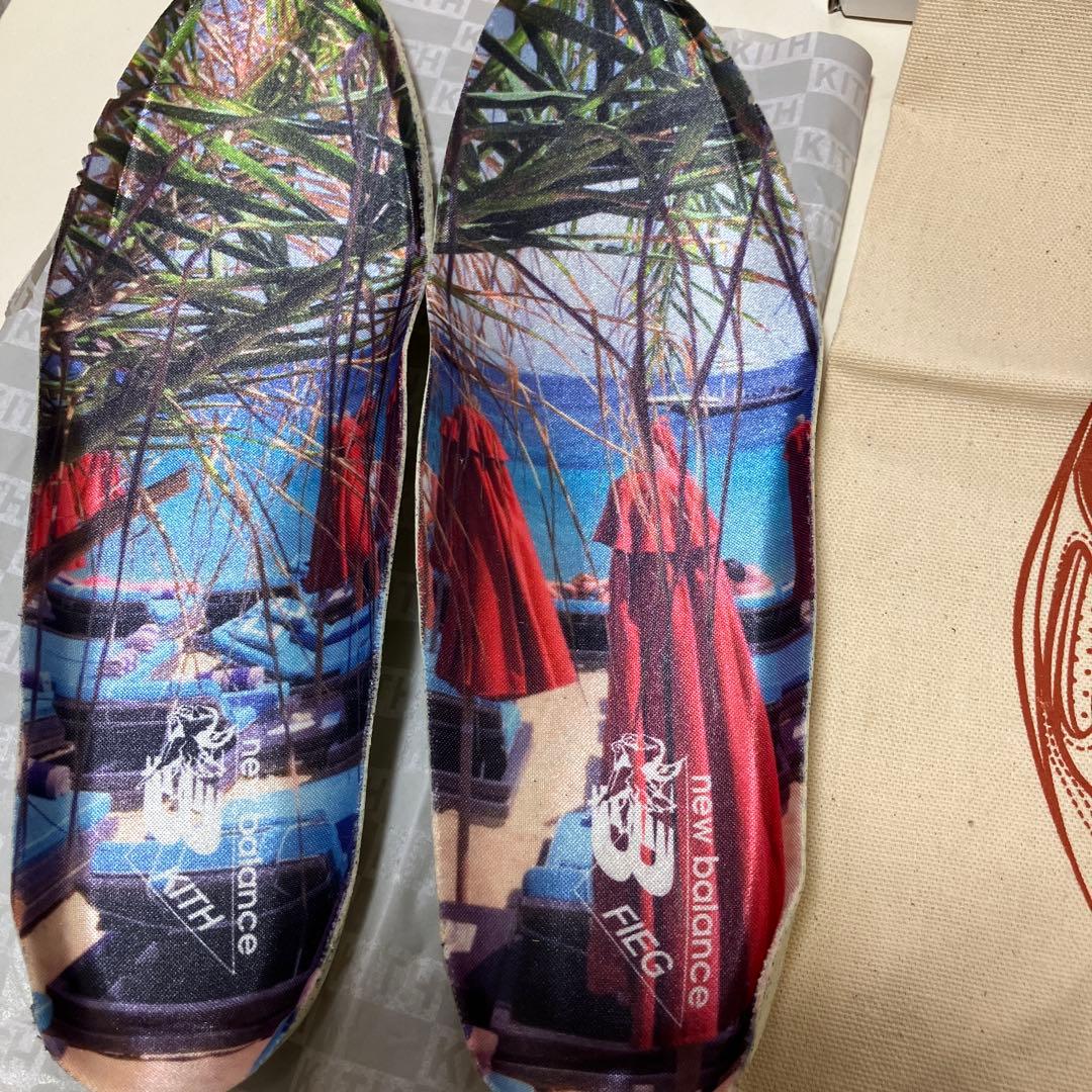 KITH×NewBalance 990 V2 \"cyclades\"