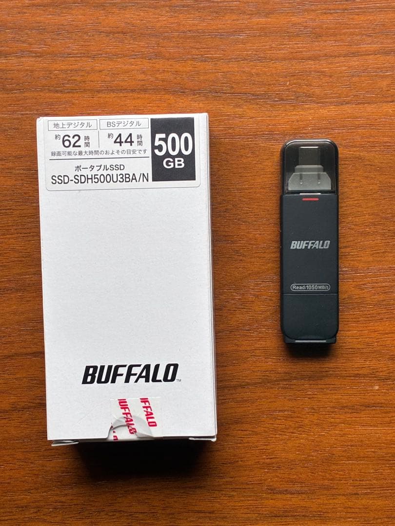 バッファロー SSD-SDH500U3BA/N （外付けSSD 500GB） Amazon | 【Amazon.co.jp限定】 バッファロー SSD 外付け 500GB Type-C