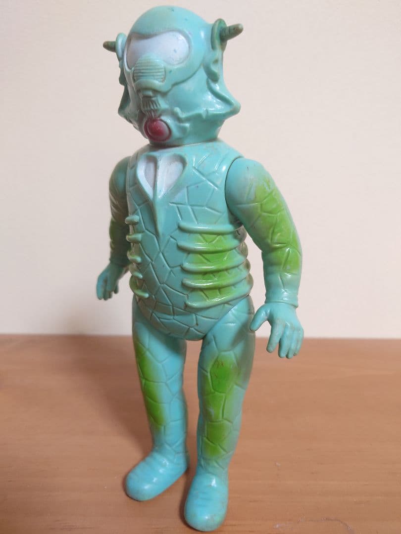 【当時もの】ブルマァク　ソフビ　ベル星人　スタンダード　ウルトラセブン