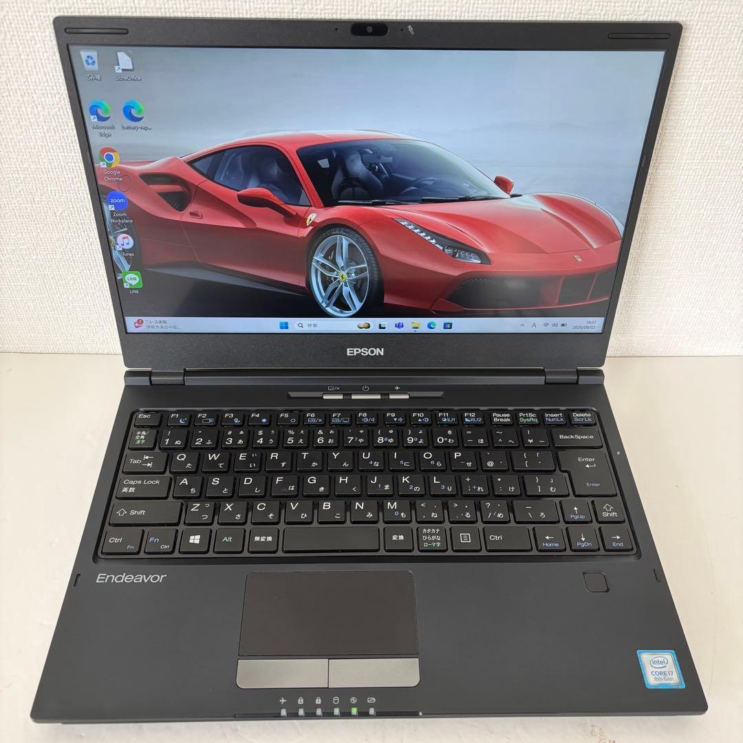 極美品・高性能】i7第8世代✨EPSON Endeavor バッテリー良 - メルカリ