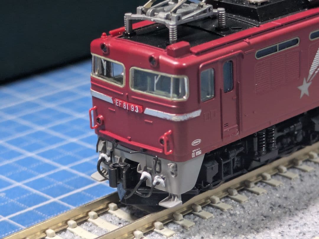 値下げ中!! TOMIX 7126 JR EF81（北斗星、Hゴムグレー）加工品 - メルカリ