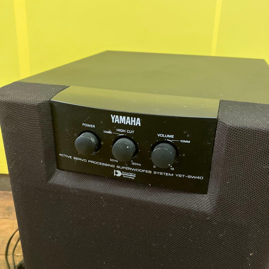 3F YAMAHA ヤマハ アクティブサブウーファー YST-SW40 機械 - メルカリ