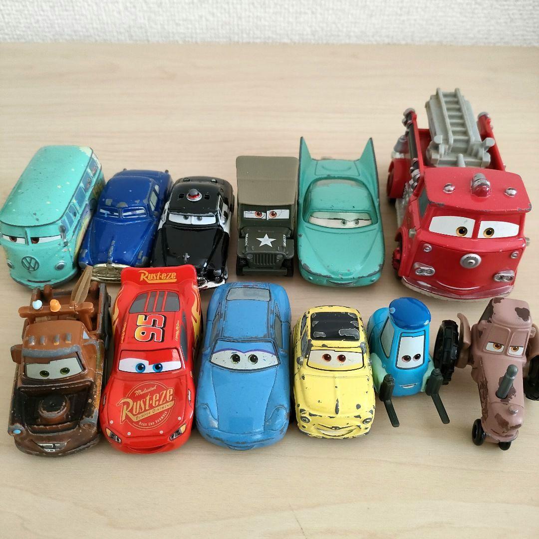 カーズ ミニカー トミカ マテル まとめ売り 廃版 レア車多め - メルカリ