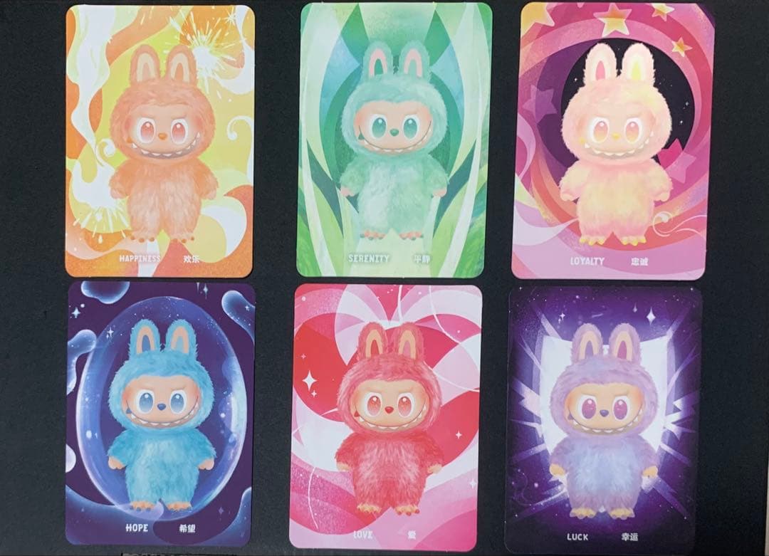 正規品 LABUBU ラブブ ビギンエナジー ぬいぐるみ6体