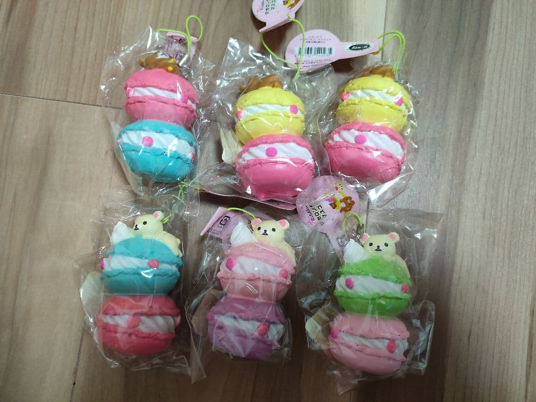 リラックマ　マカロンタワーマスコット　6個セット　スクイーズ 楽天市場】リラックマ スクイーズの通販