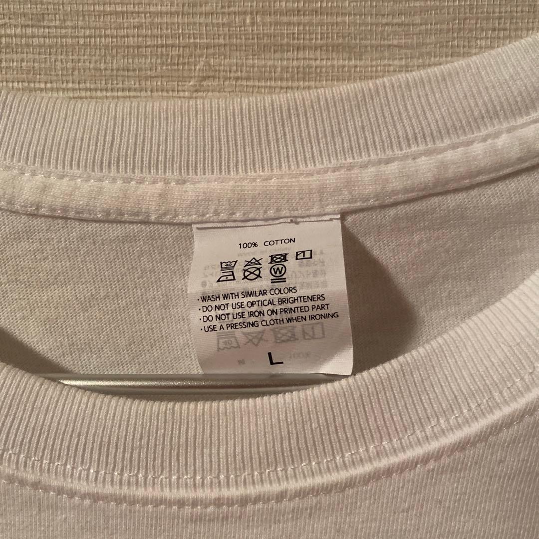 VAUNDY ロンT 深呼吸 武道館 Lサイズ ホワイト 白