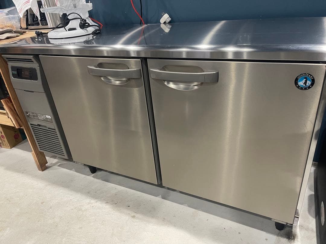 ホシザキ 冷蔵庫 RT-150SNG-1-MLインバーター制御　コメント必須 RT-150SNG-1-S ホシザキ 業務用テーブル形冷蔵庫 スライド扉冷蔵庫