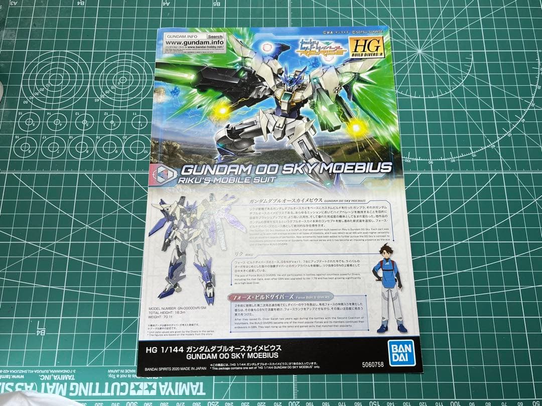 ジャンク】HGガンダムダブルオースカイメビウス - メルカリ