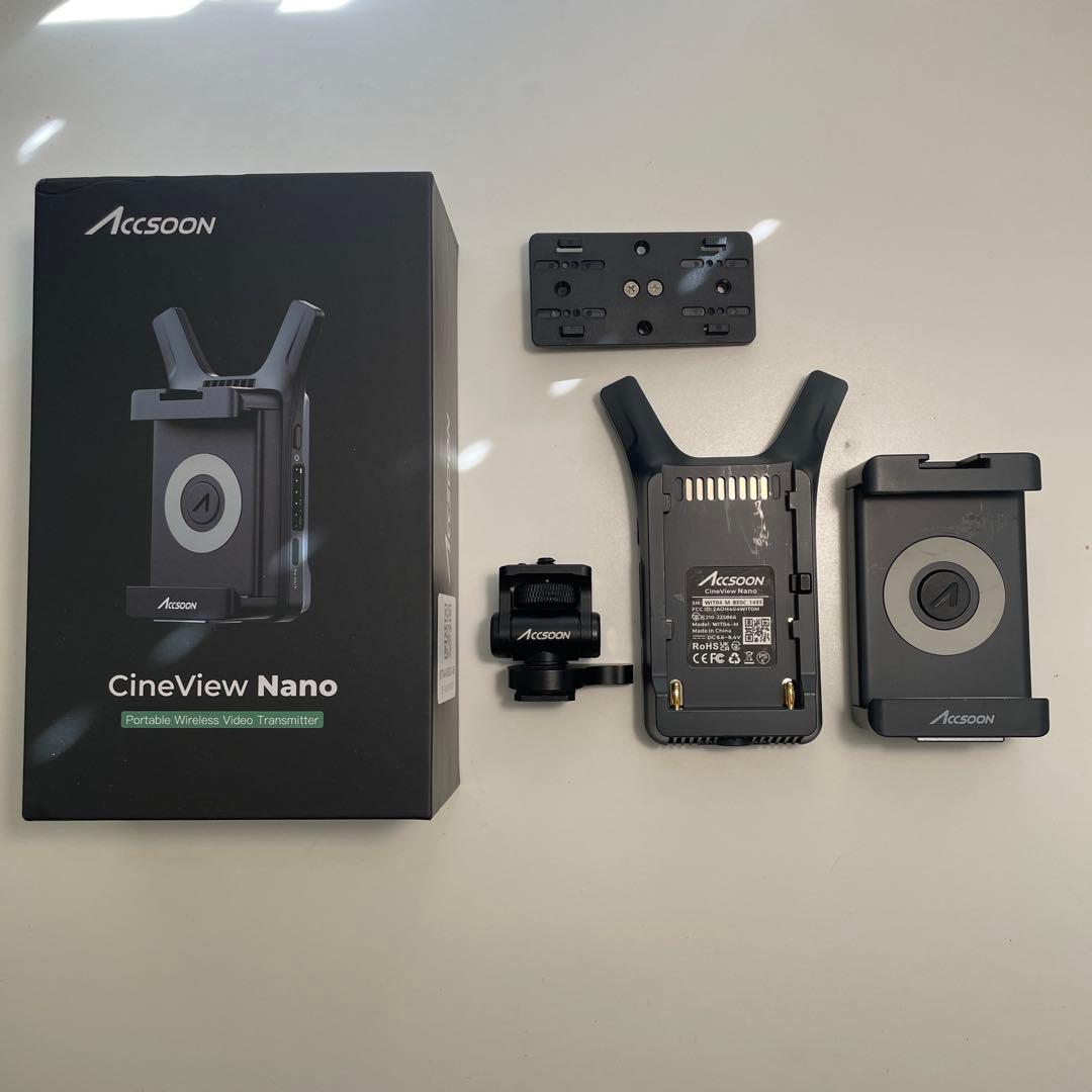 Accsoon CineView Nano トランスミッター Amazon.com: ACCSOON CineView Nano Wireless Video Transmitter 1080p