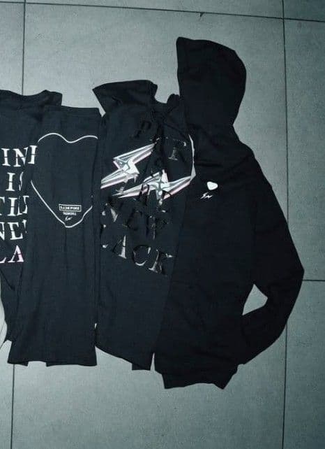 FRAGMENT x BLACKPINK フーディThunder L