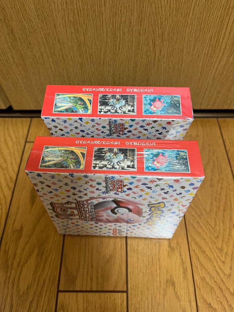 ポケモンカード151未開封BOXシュリンク付きセット