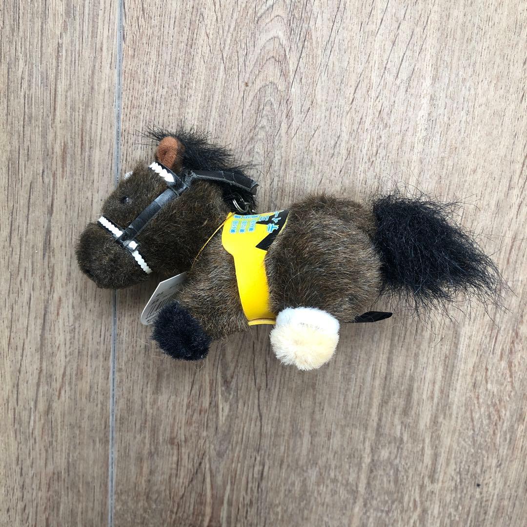 ディープインパクト ぬいぐるみ キーホルダー 三冠 競馬 - メルカリ