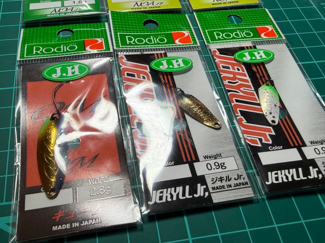 ロデオクラフト 城峰オリカラ しゃくれシャイニング ノア1.8g ジキル