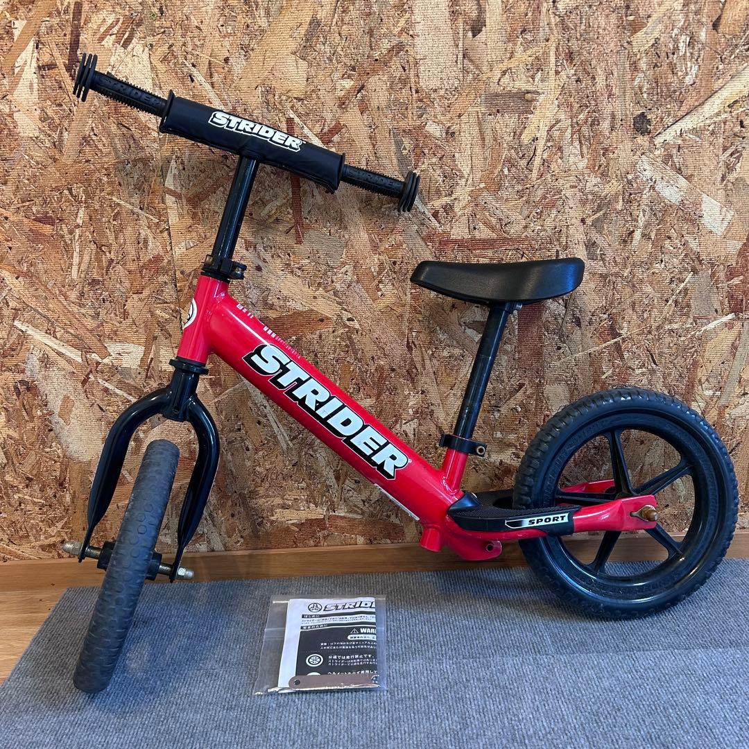 STRIDER スポーツ バランスバイク レッド STRIDER バランスバイク レッド12インチ SPORT 日本正規品 スポーツ