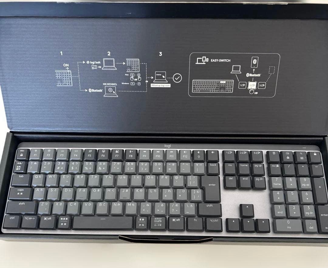 中古】ロジクール MX MECHANICAL 茶軸 タクタイル - メルカリ